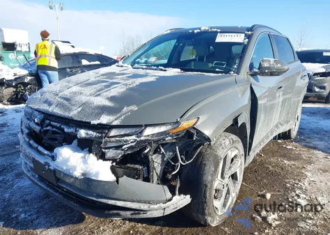 2024 Hyundai Tucson Sel из США, поврежденный, VIN 5NMJFCDE9RH418015